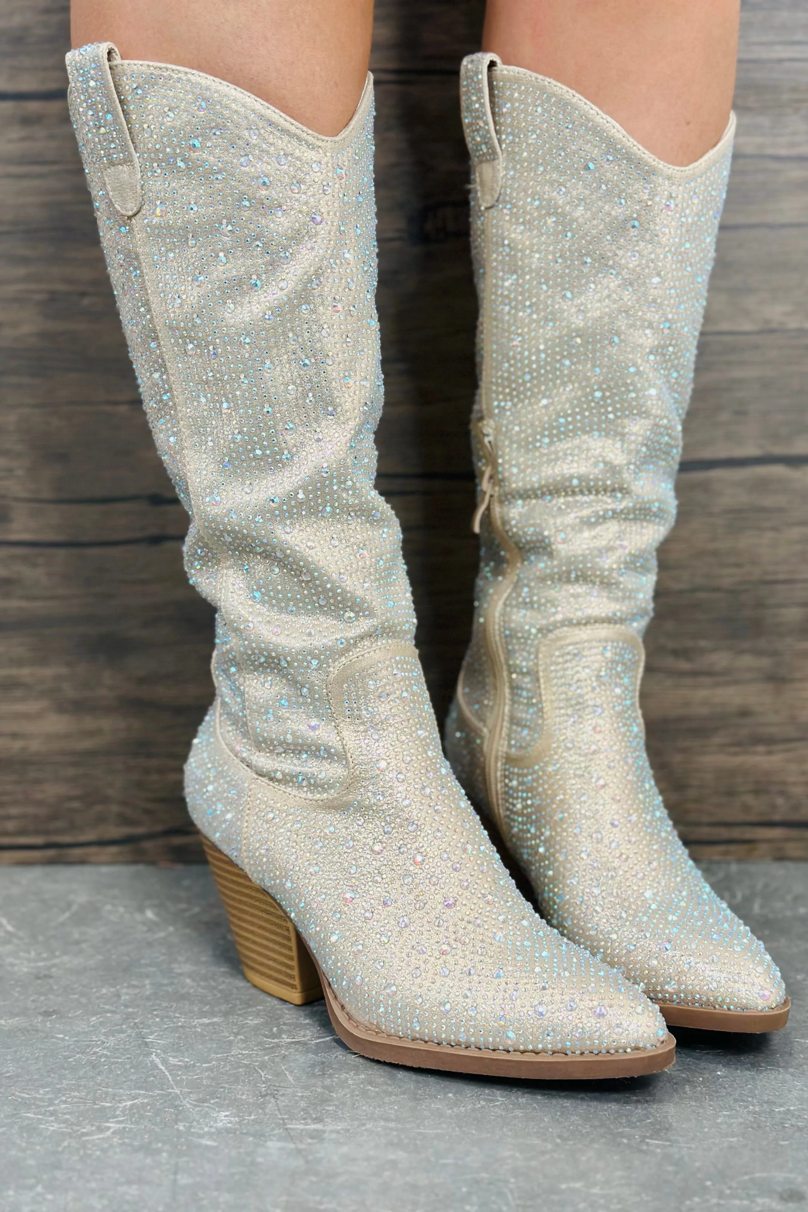 Adelaide Rhinestone Boots