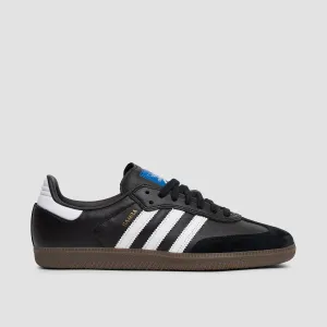 adidas Samba ADV Shoes - Core Black/Footwear White/Gold Metallic