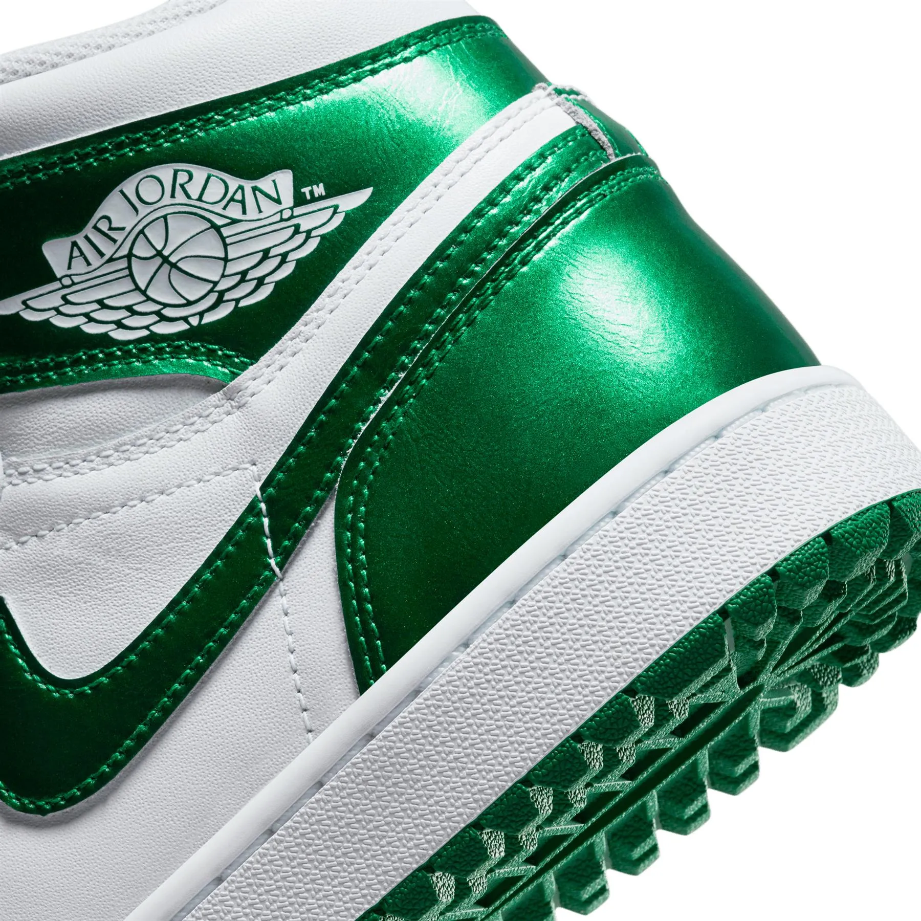 Air Jordan 1 High G Golf Shoe White/Green - SS23