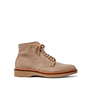 Alden x Snake Oil Provisions Lestat Plain Toe Boot Milkshake Suede