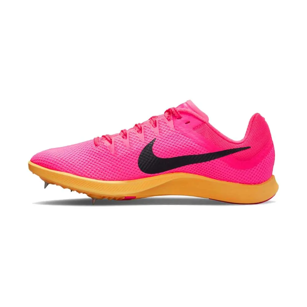 All Gender Nike Zoom Rival Distance Spikes - Hyper Pink/Black/Laser Orange - Regular (D)