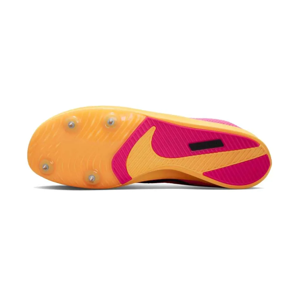 All Gender Nike Zoom Rival Distance Spikes - Hyper Pink/Black/Laser Orange - Regular (D)