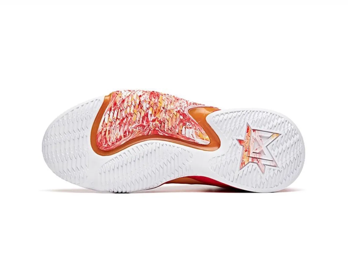 Anta Men's Shock The Game 4.0 Red/Yellow