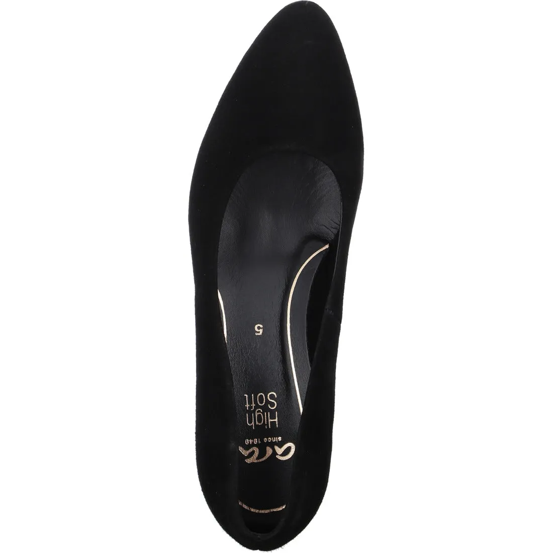 Ara London Ladies Low Heeled Court Shoe