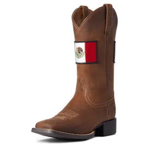 Ariat Women's Round Up Orgullo Mexicano Western Boot