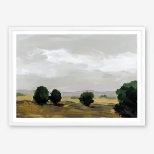 Autumn Fields Art Print