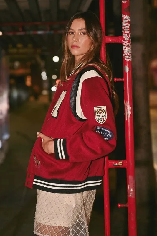 Bomber Varsity Jacket