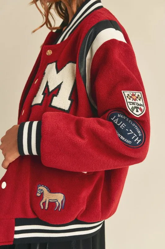 Bomber Varsity Jacket