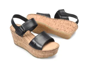 Born Womens Black Sandal "Mae"