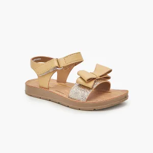 Bowed Girls Sandals