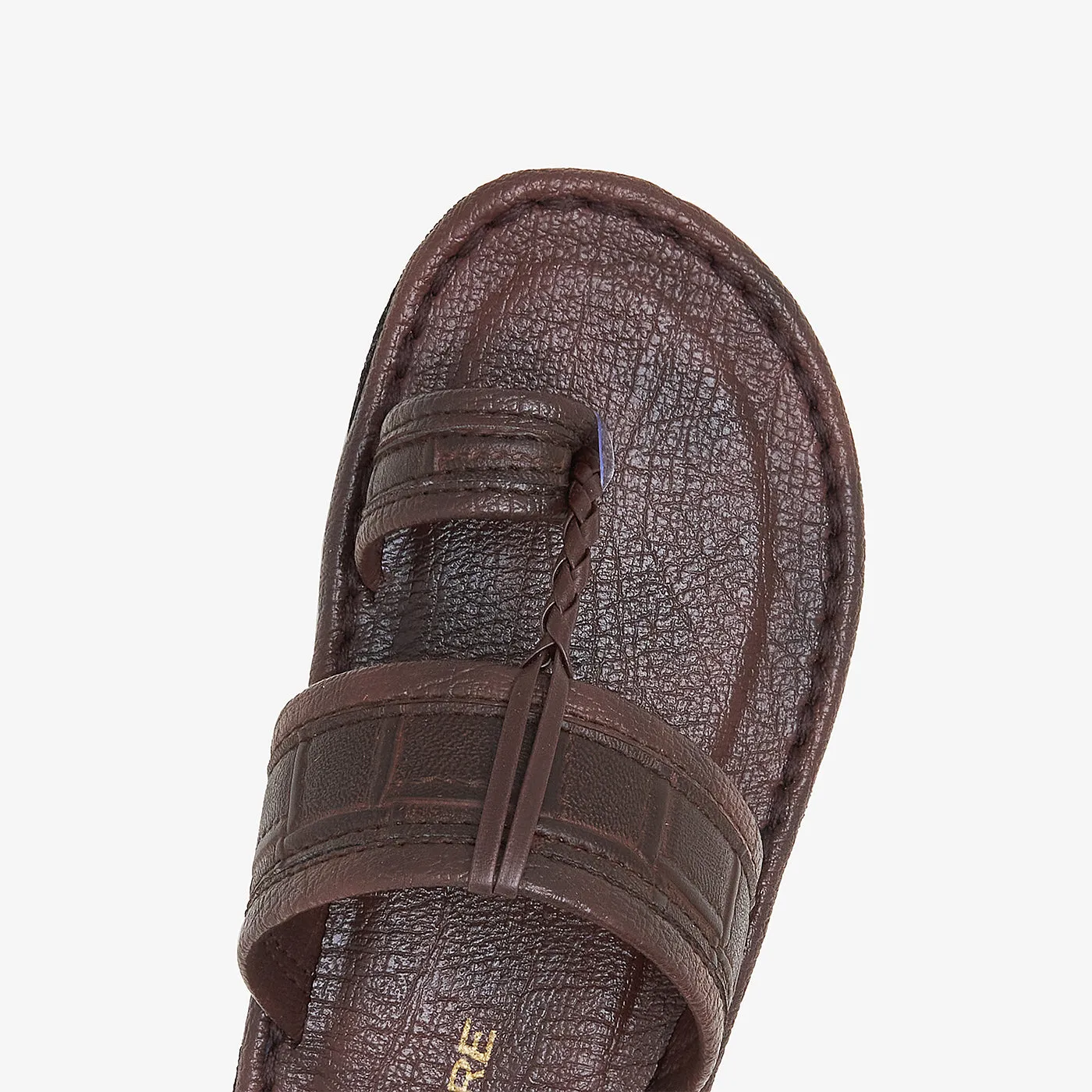 Boys Textured Chappals