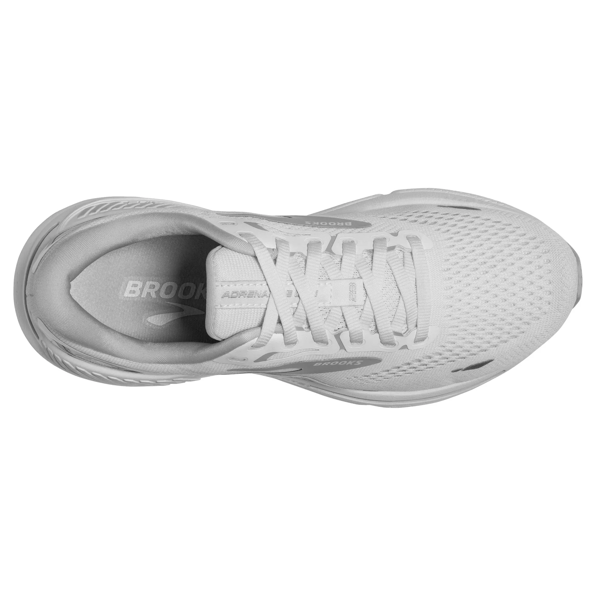 Brooks Adrenaline GTS 23 White Oyster Silver Women's