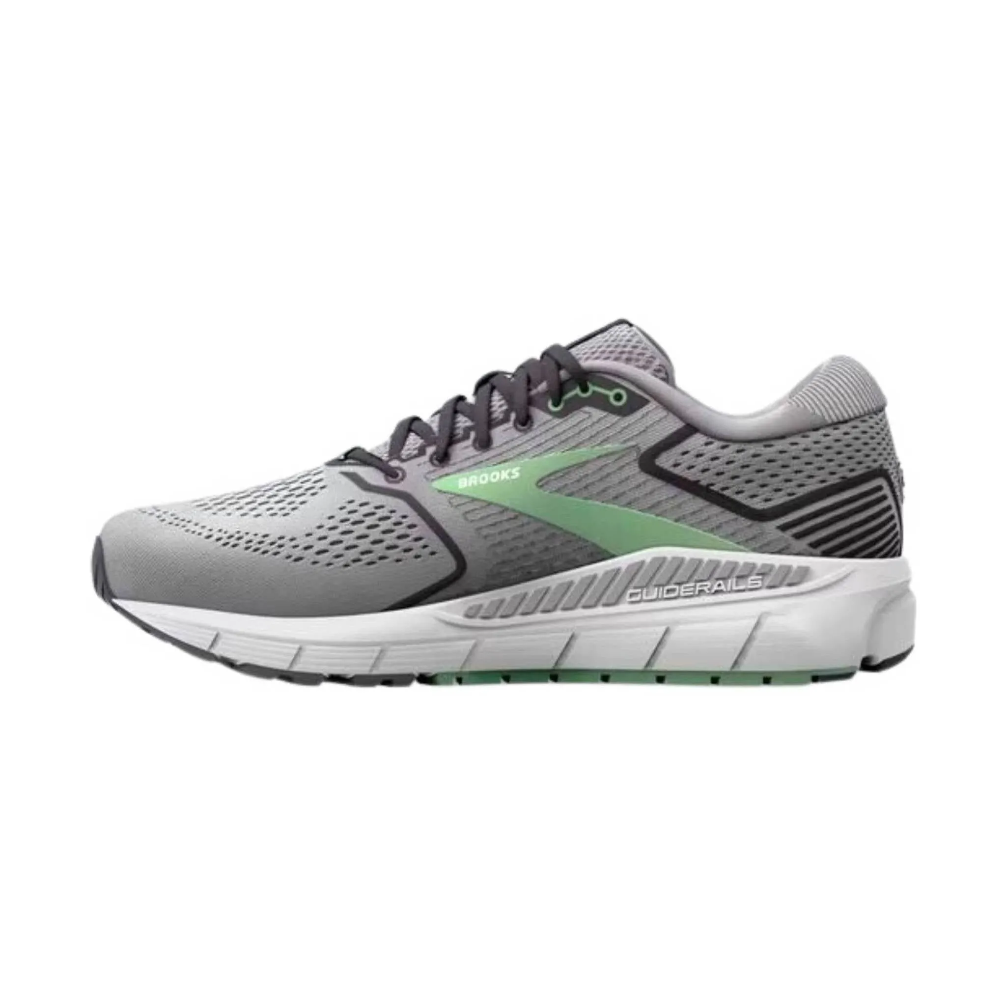 Brooks Women's Ariel 20 Running Shoe - Alloy/Blackened Pearl/Green