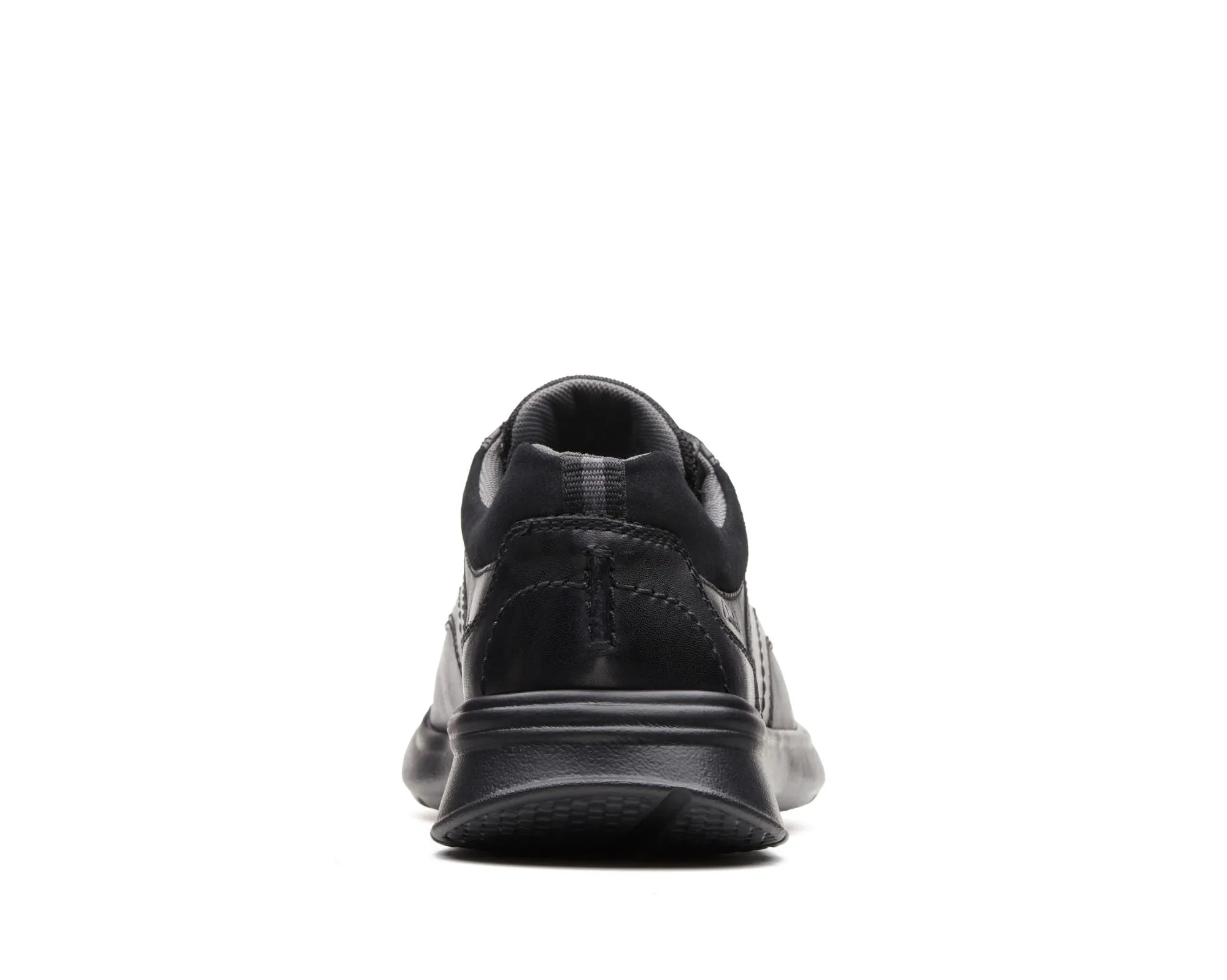 Clarks Cotrell Edge Black Smooth Leather - Standard Width