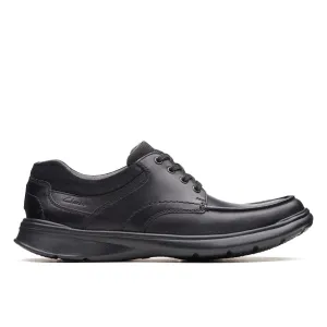 Clarks Cotrell Edge Black Smooth Leather - Standard Width