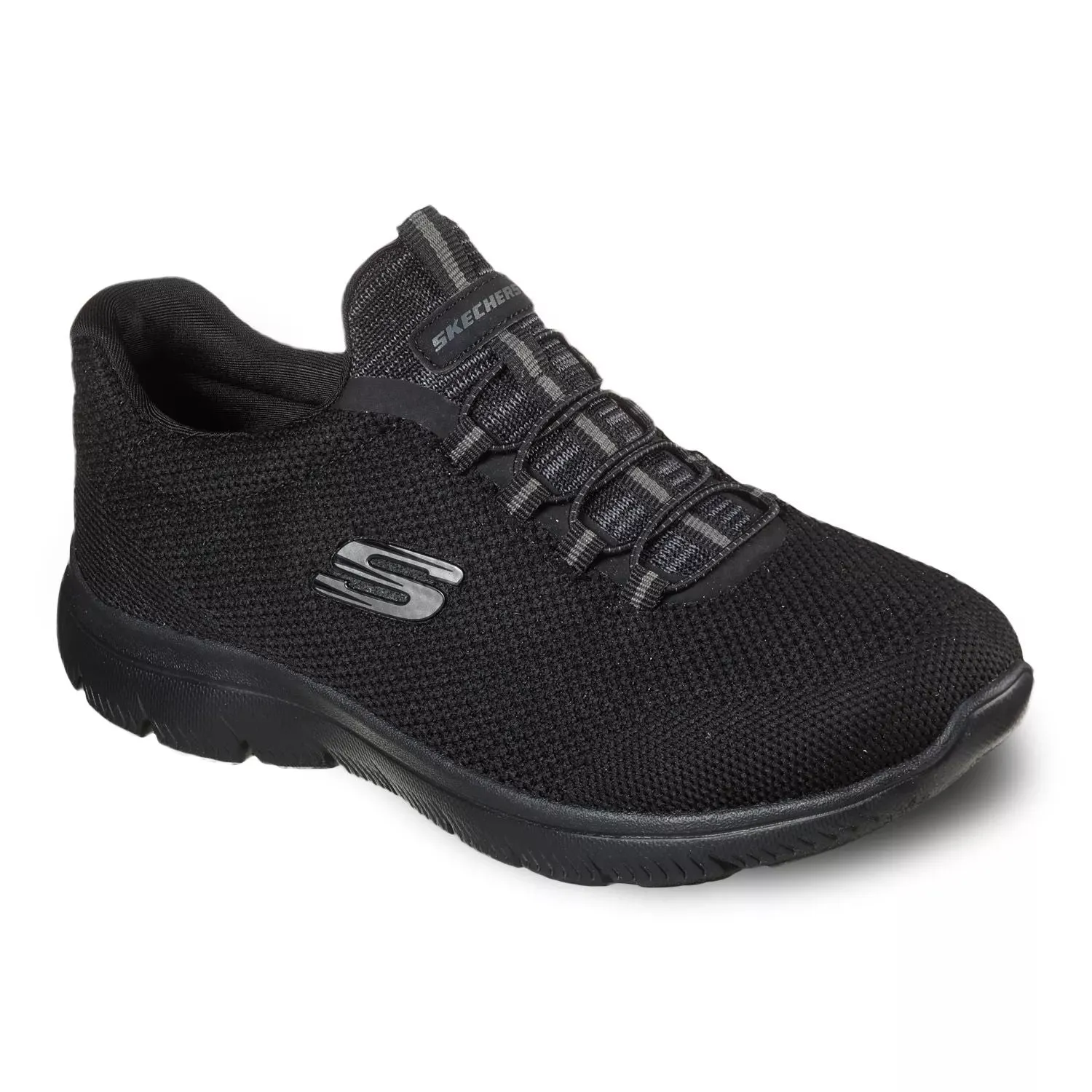 Classic women's sneakers Skechers Summits Cool Skechers, black