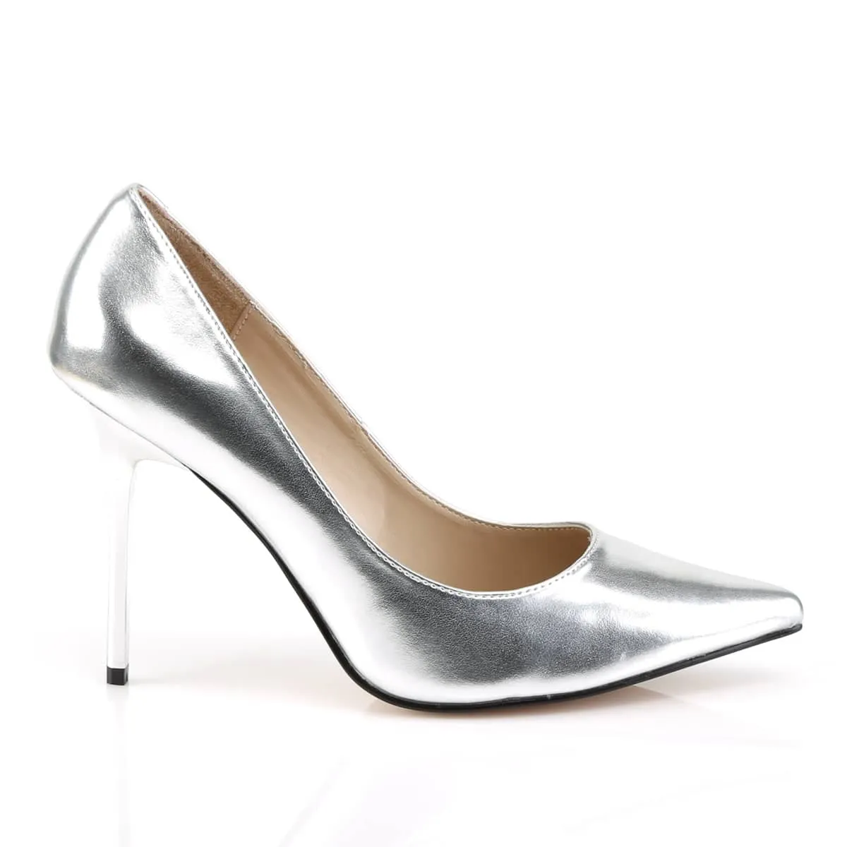 CLASSIQUE-20 Silver Court High Heel