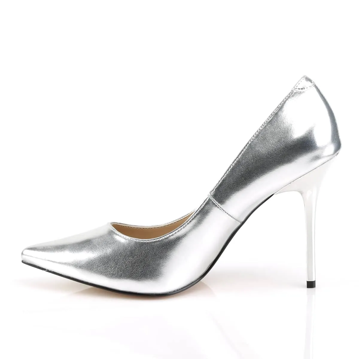 CLASSIQUE-20 Silver Court High Heel