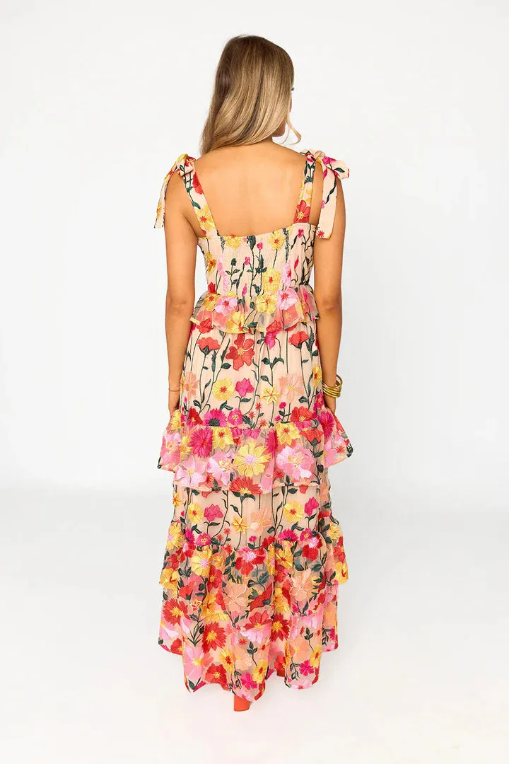 Edie Floral Maxi Dress