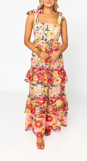 Edie Floral Maxi Dress