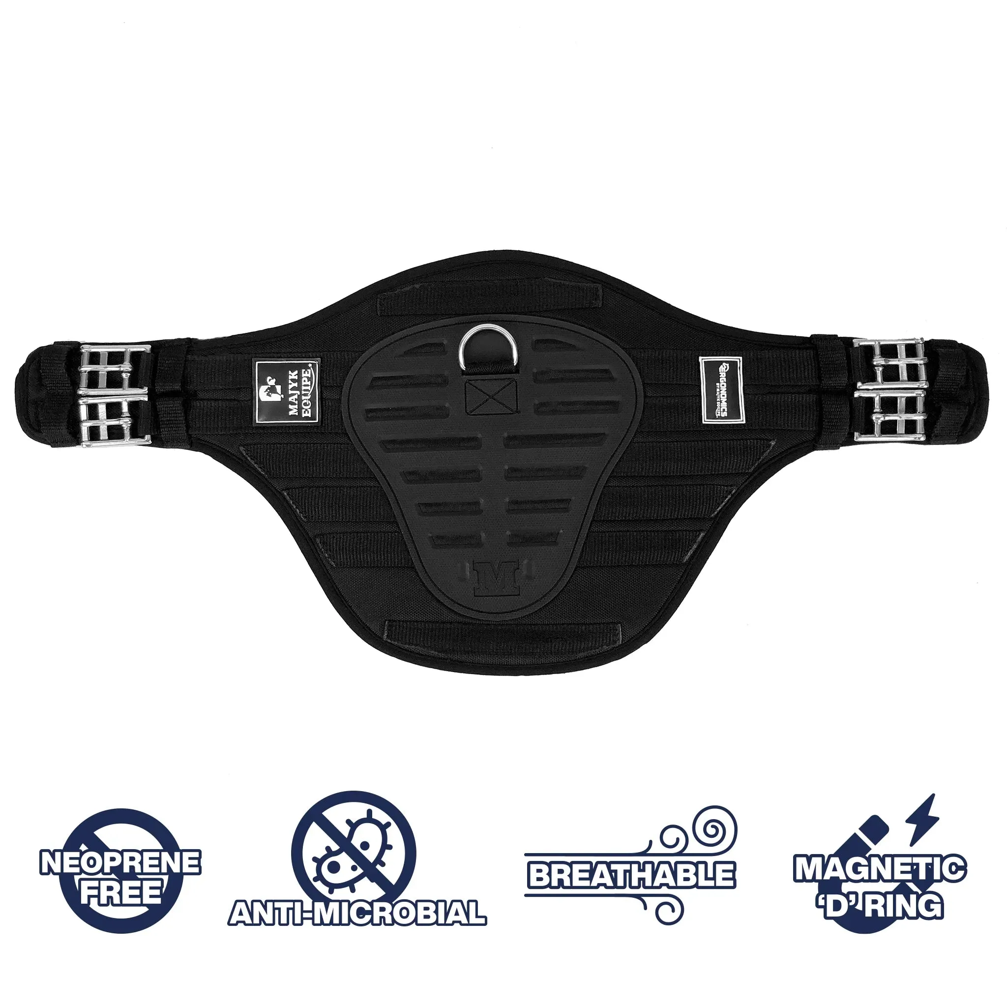 Ergonomics 'Superhorse' Monoflap Girth with neoprene-free liner