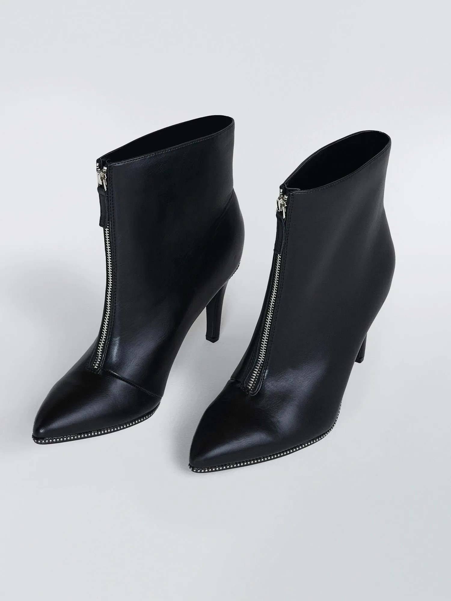 Fantasia Wide Width Studded Detail Booties