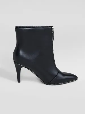 Fantasia Wide Width Studded Detail Booties