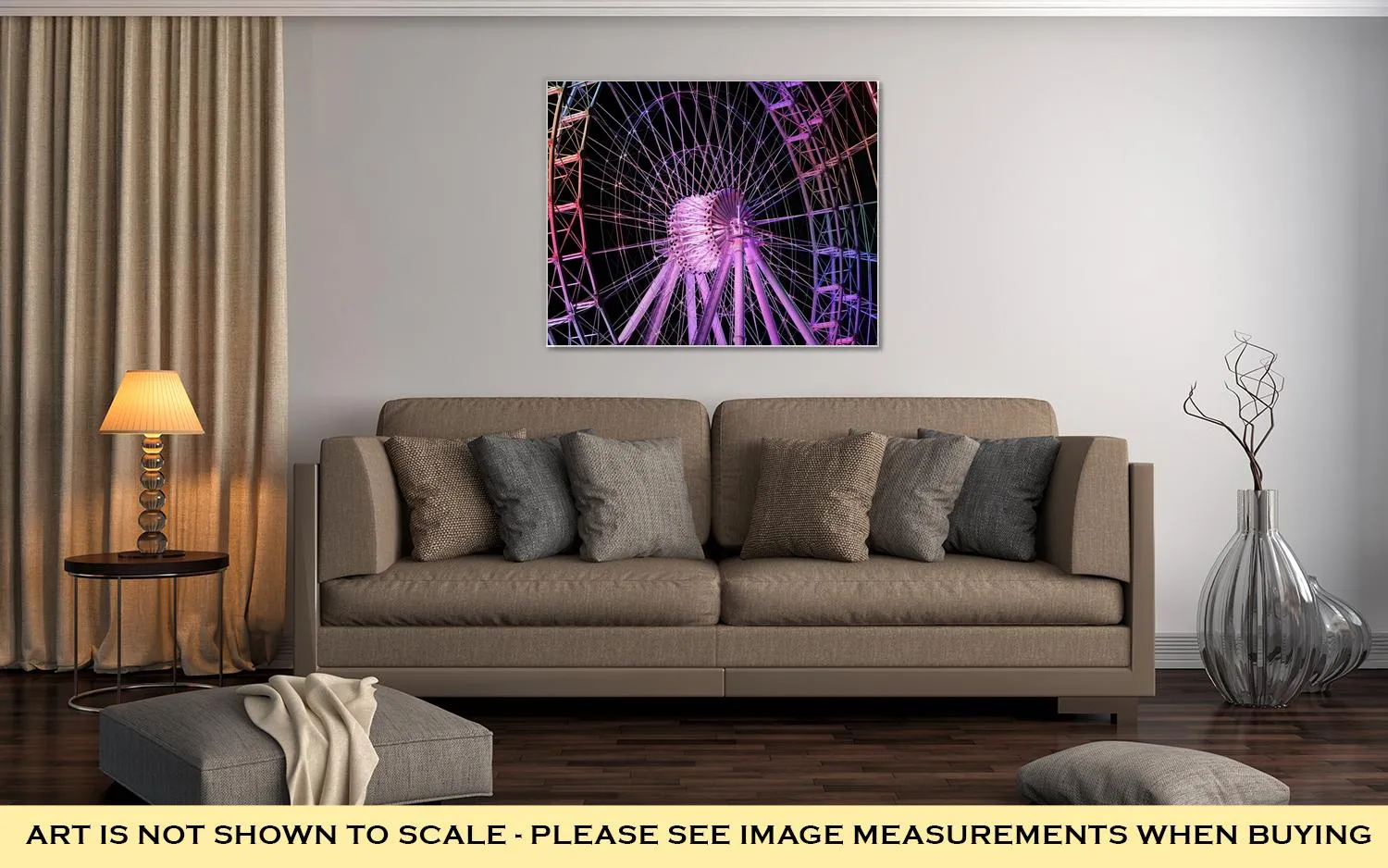 Gallery Wrapped Canvas, Orlando Ferris Wheel