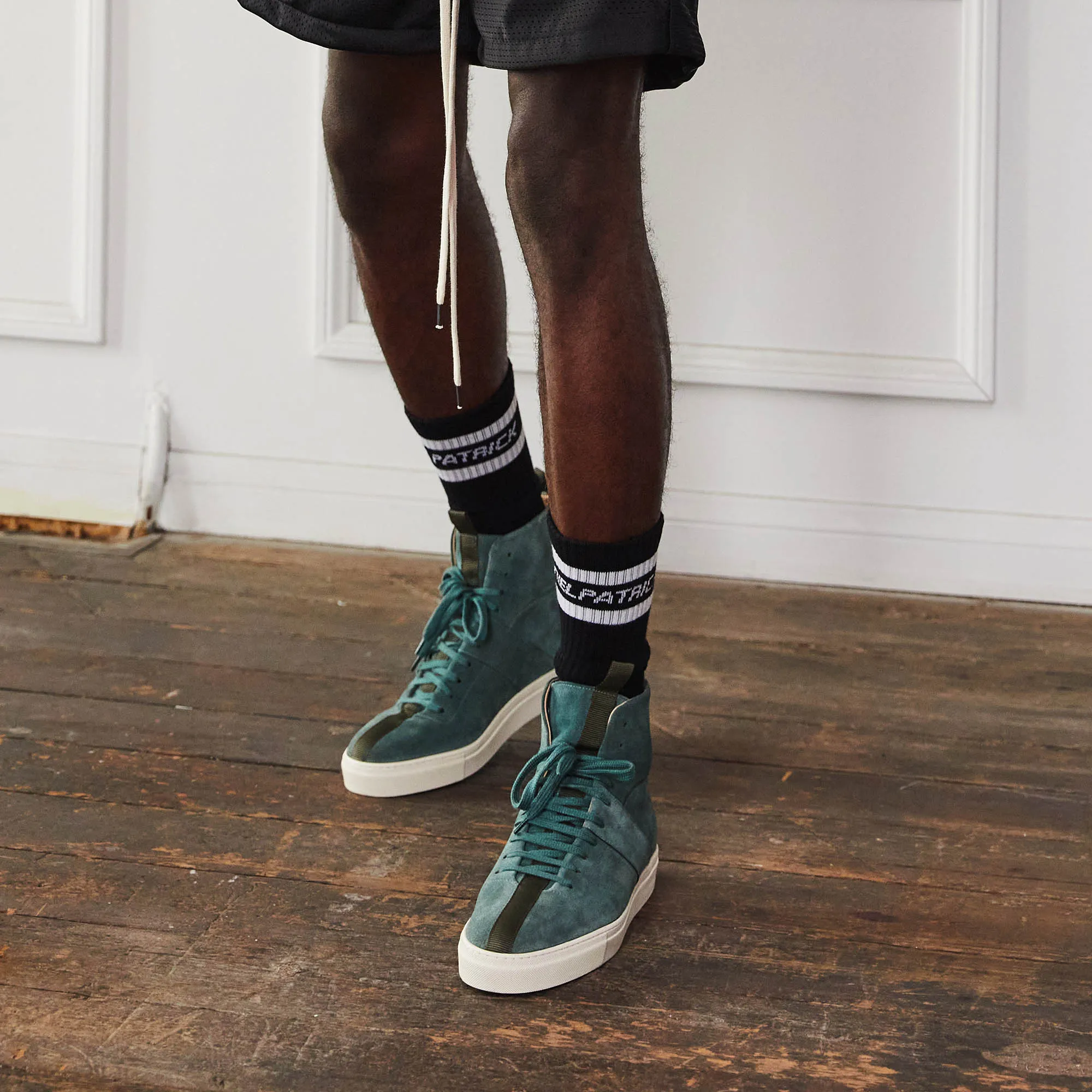 high top roamer / teal