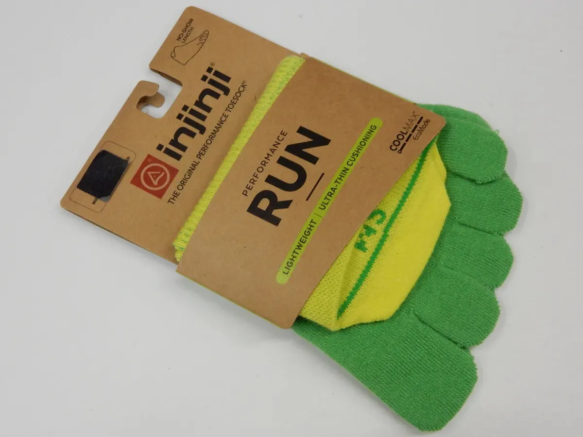 Injinji Performance Run No Show Light Weight ultra Thin Cushioning