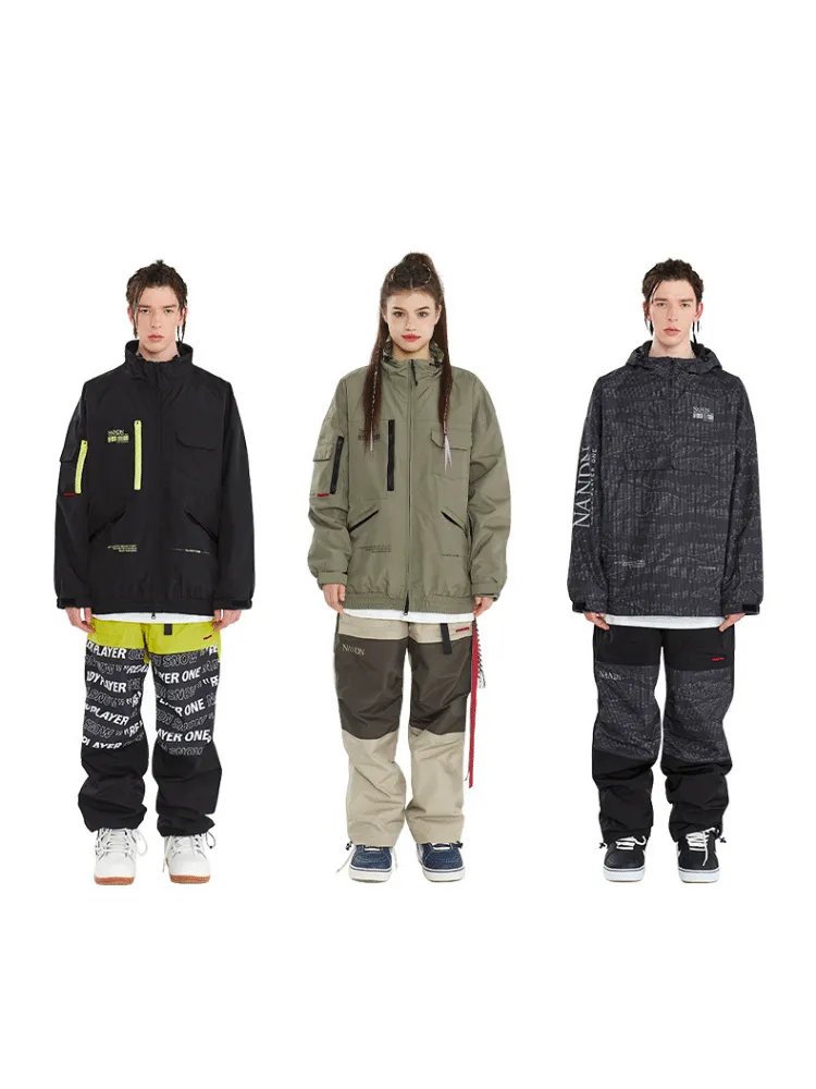 NANDN Colorblock Century Snow Pants - Unisex