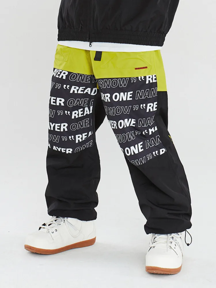 NANDN Colorblock Century Snow Pants - Unisex