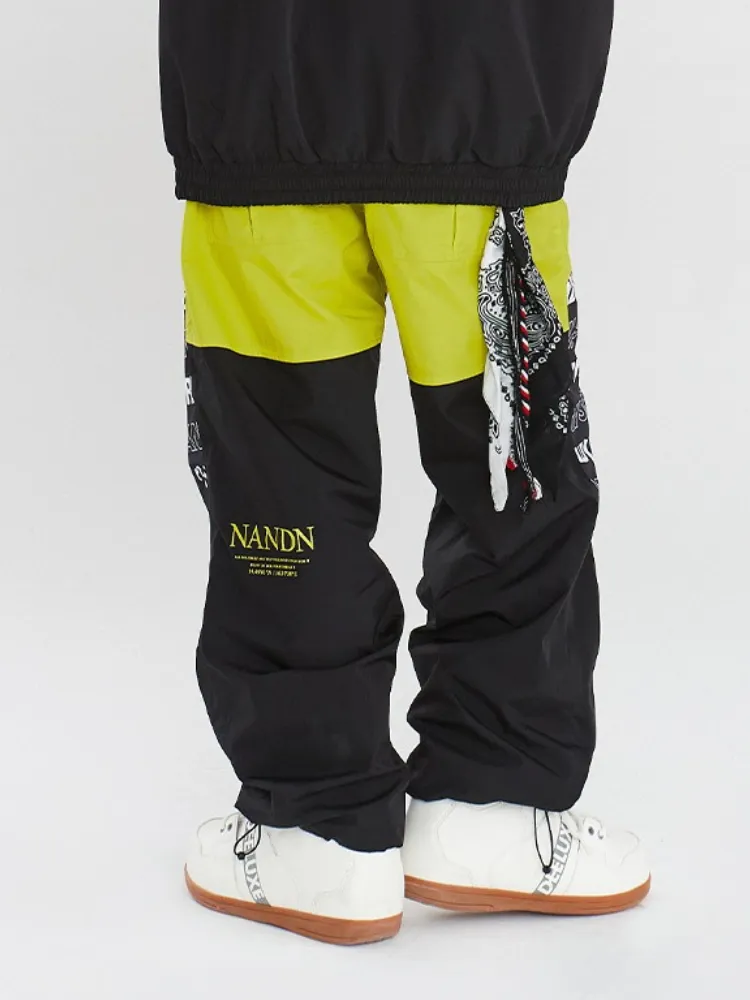 NANDN Colorblock Century Snow Pants - Unisex