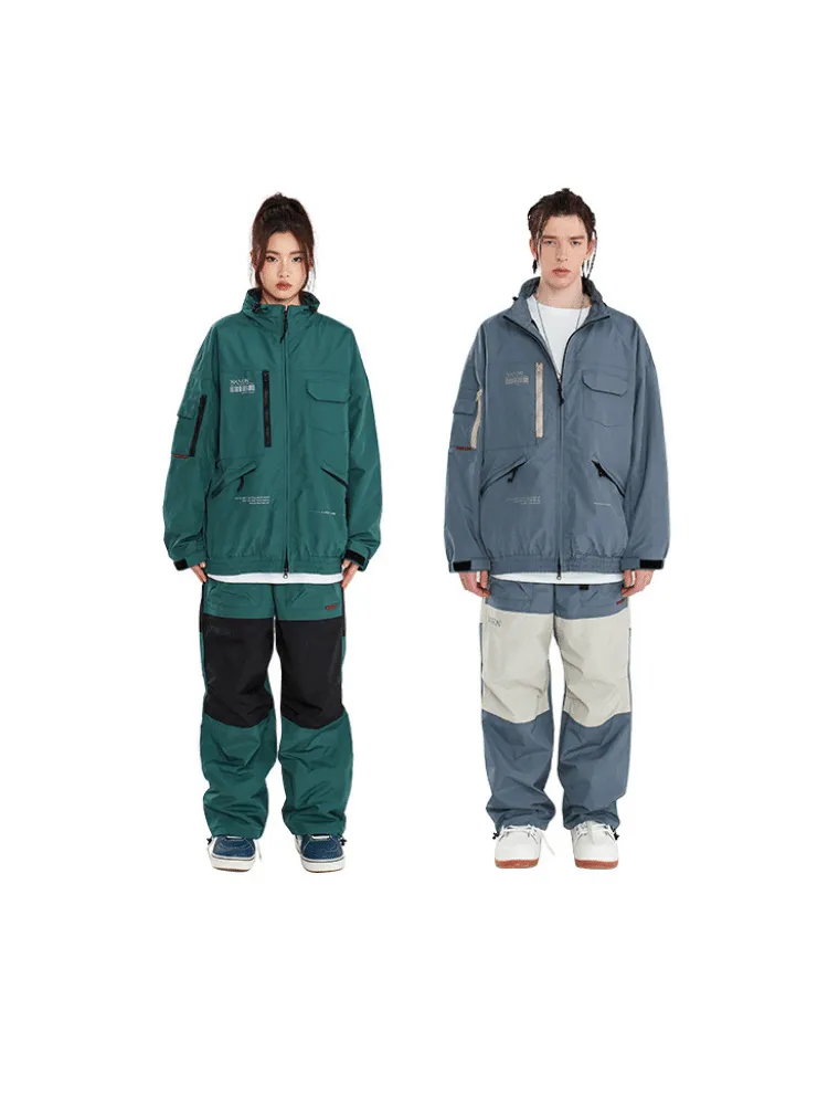 NANDN Colorblock Century Snow Pants - Unisex