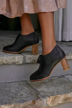 Sensational Leather Booties