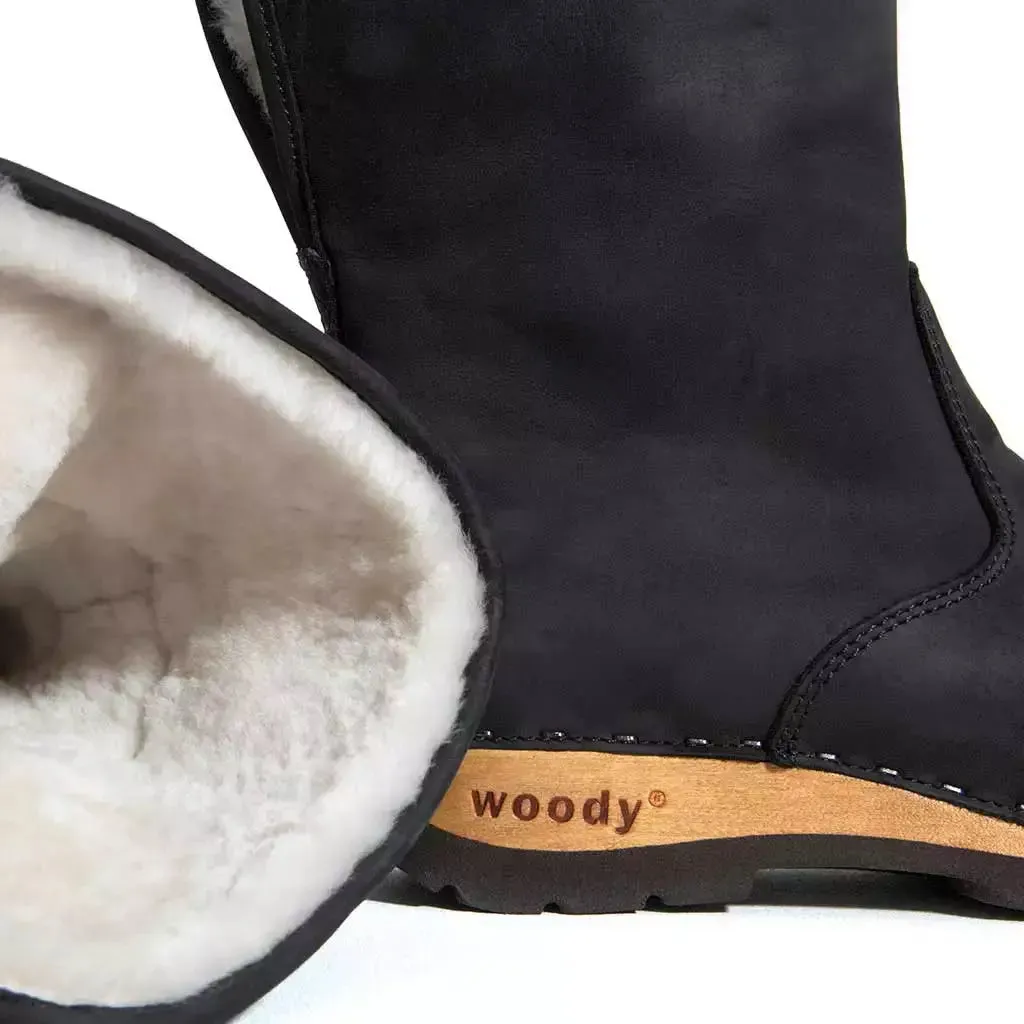 Ulli Damen Clog Schlupfstiefel woody®