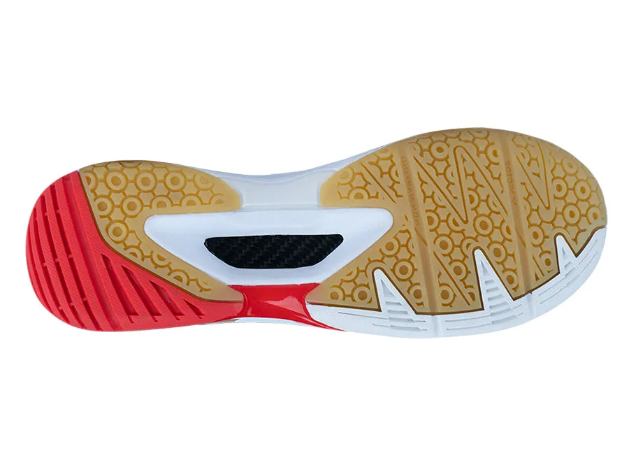 Victor A950LTD AD Badminton Shoes (White/Red)